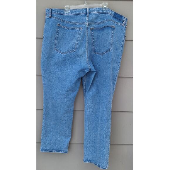 Abercrombie & Fitch Women's the 90's Straight Ultra High Rise Jeans Sz. 22 plus - Picture 3 of 7